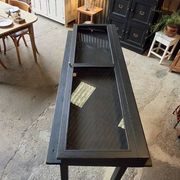 Antique display cabinet on legs