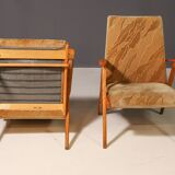 Pair of Czechoslovak armchairs, 1960's