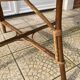 Fauteuil en osier vintage