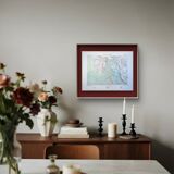 Kvarner Bay, Croatia. Original map printed in 1878.