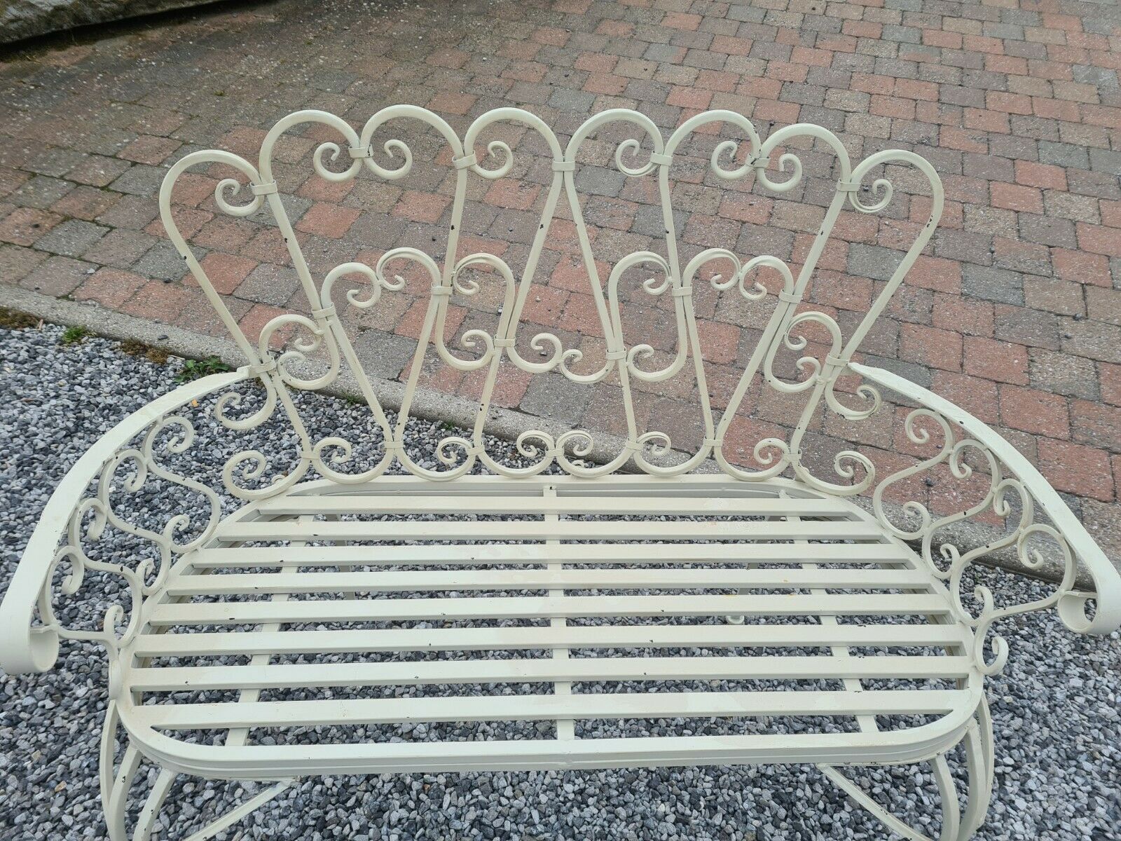 Iron bench