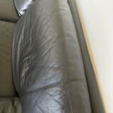 Canapé cuir noir burov