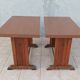 Paire de tables bistrot