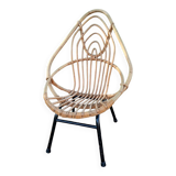 Rattan armchair