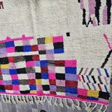 Natural handmade Moroccan rug 3 x 2 m