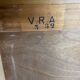 Wooden card holder cabinet