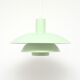 Pistachio Scandinavian lamp, 1970s