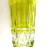 4 Champagne flutes in Lorraine crystal color