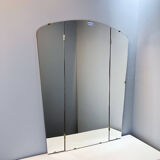 Wall mirror with swivel wings by Unionsglas, 1950s