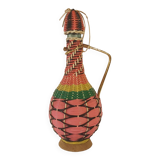 Bouteille en scoubidou