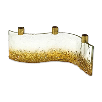 1960 Italian glass candleholder