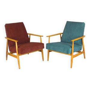 Fauteuils Mid-Century - set