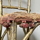 Pair of 19th century Faux Bamboo Parlor Chairs by Thonet