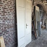 Pair of antique partition doors