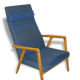 1 armchair Scandinavian Danish 50s 60s