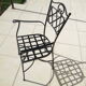 Fauteuil en fer