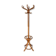 Coat rack swivel parrot Baumann bistro style 1960 curved wood
