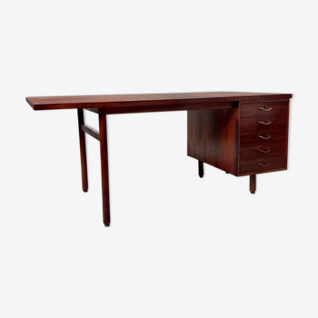 Danish rosewood executive desk