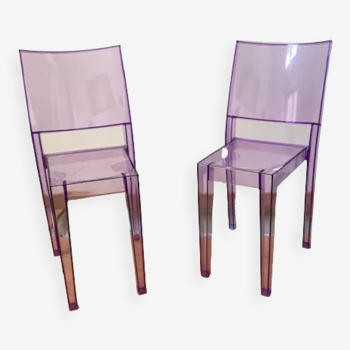 Paire de chaises empilables Philippe Starck modèle La Marie