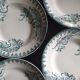 Lot 5 earthenware plates Iron Earth
