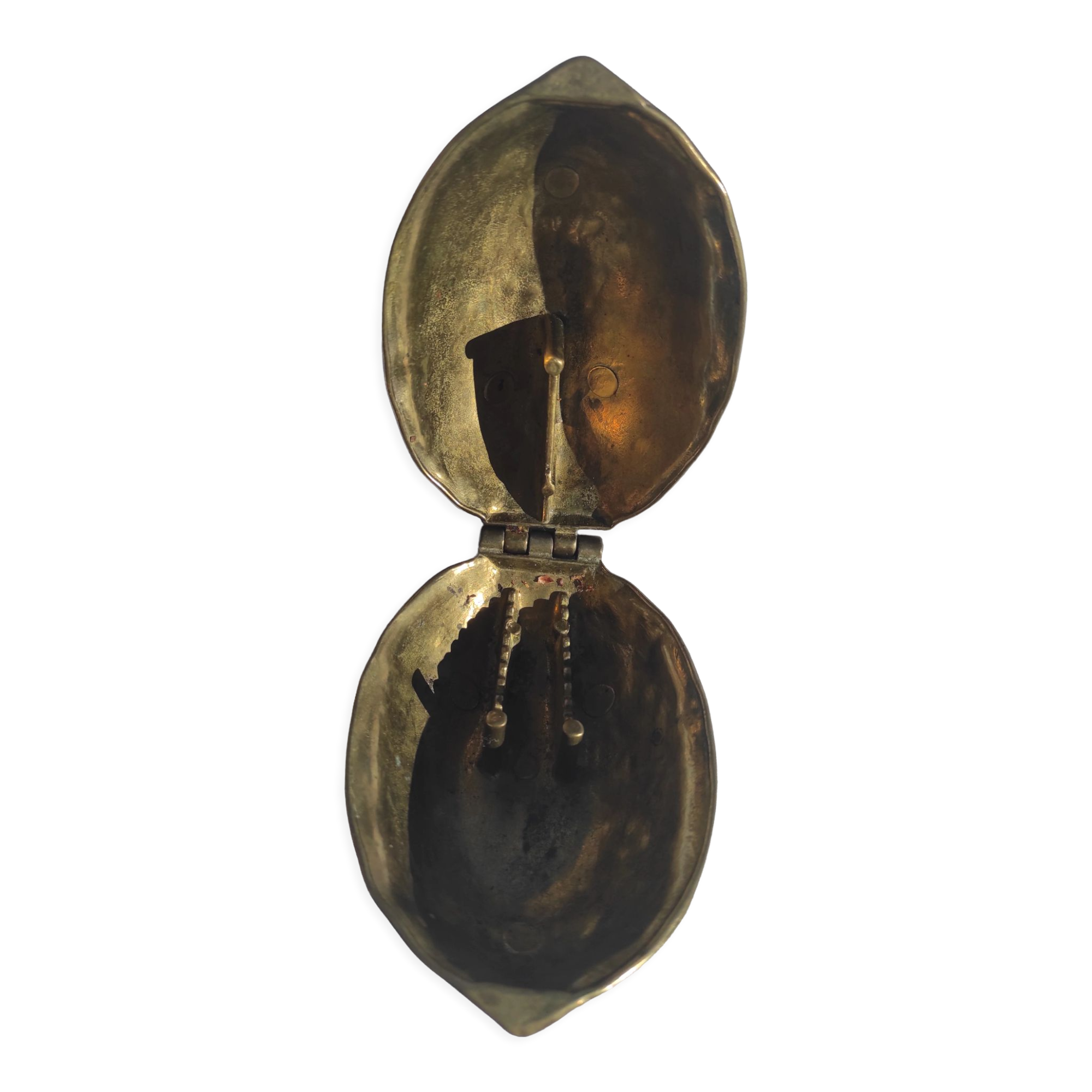 Vintage brass nutcracker