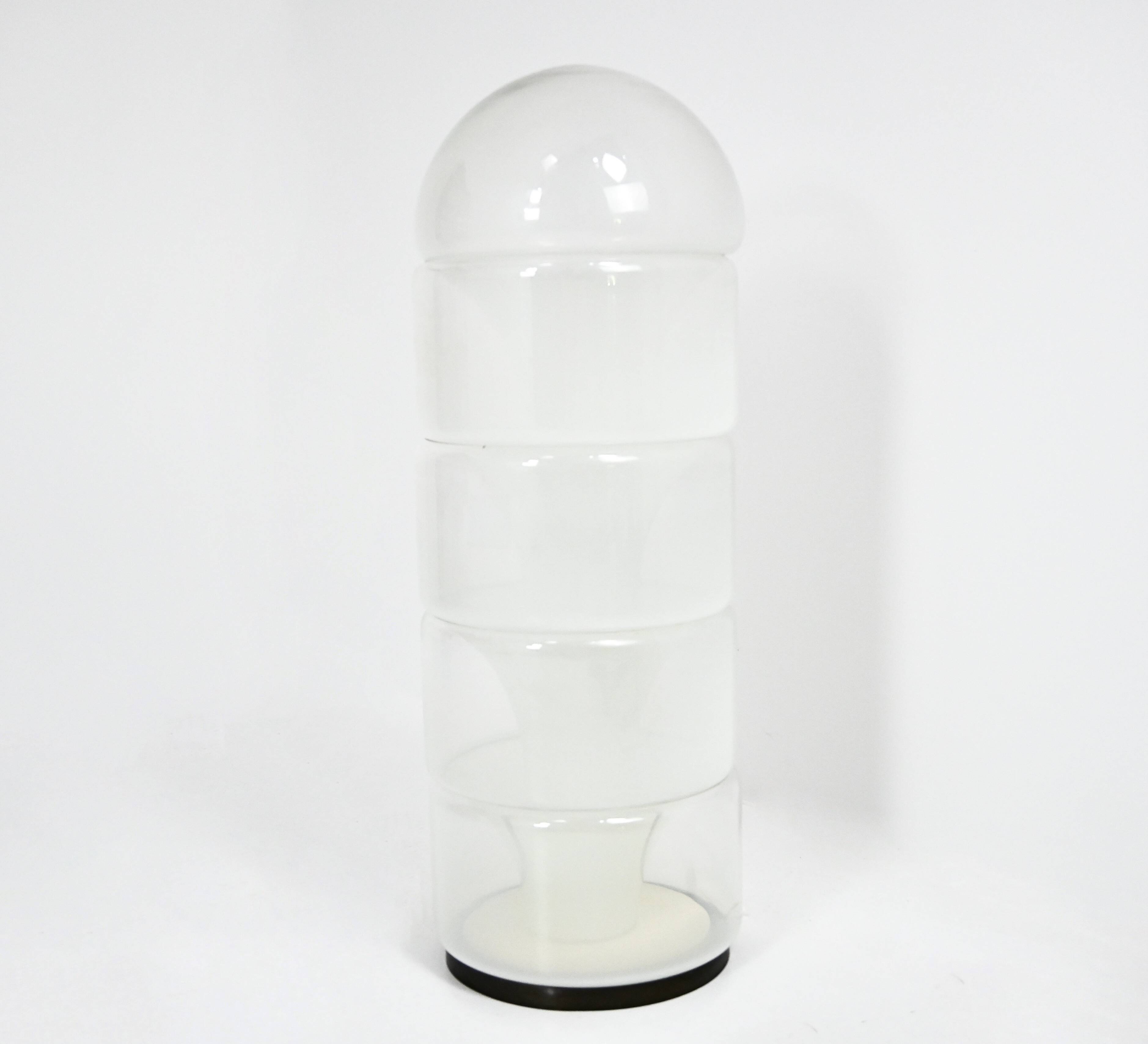Sfumato LT316 floor lamp in Murano glass by Carlo Nason for Mazzega, year