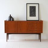 1950s Vintage Scandinavian Teak Sideboard