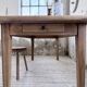 Oak farmhouse table 180cm