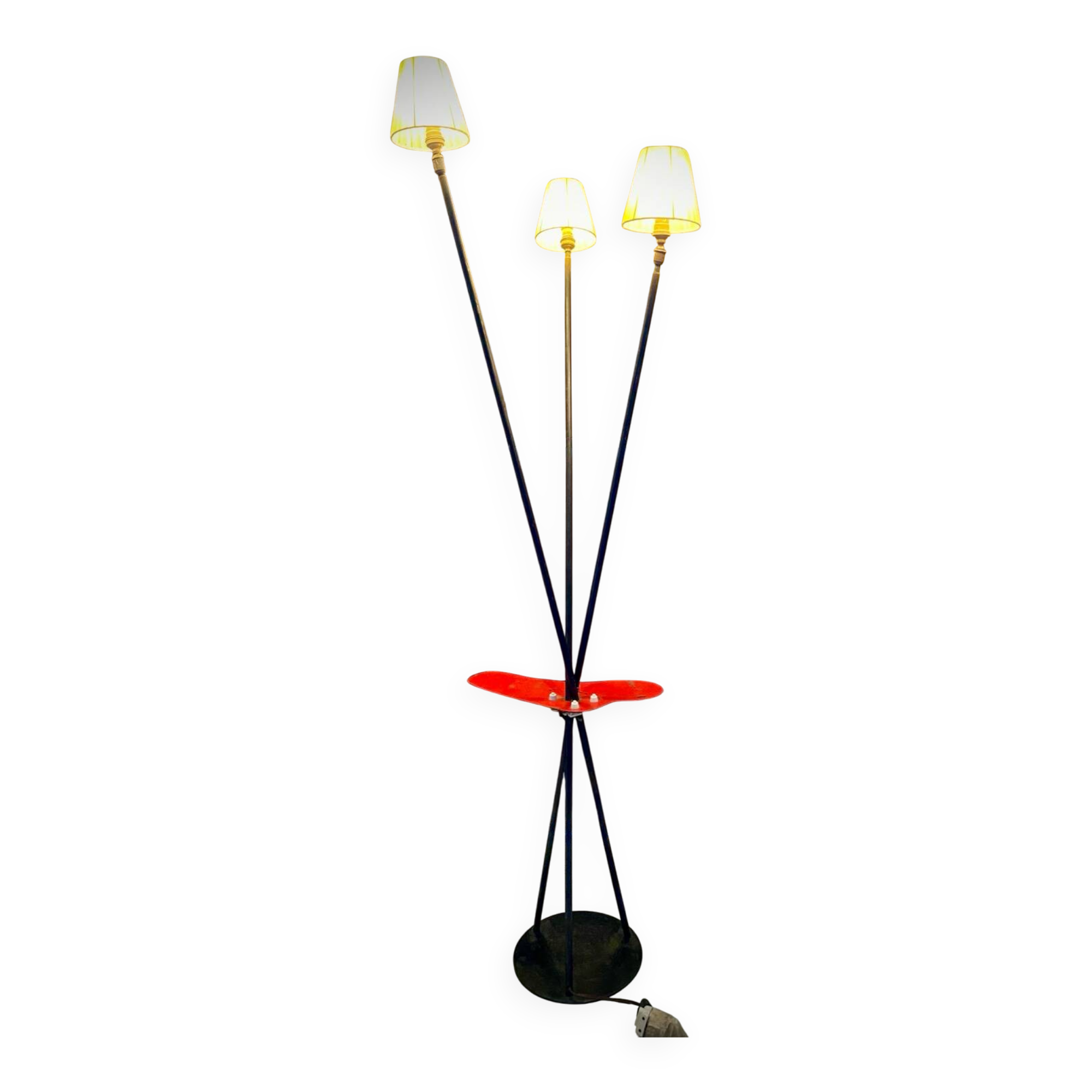 Tripod floor lamp, 1950
