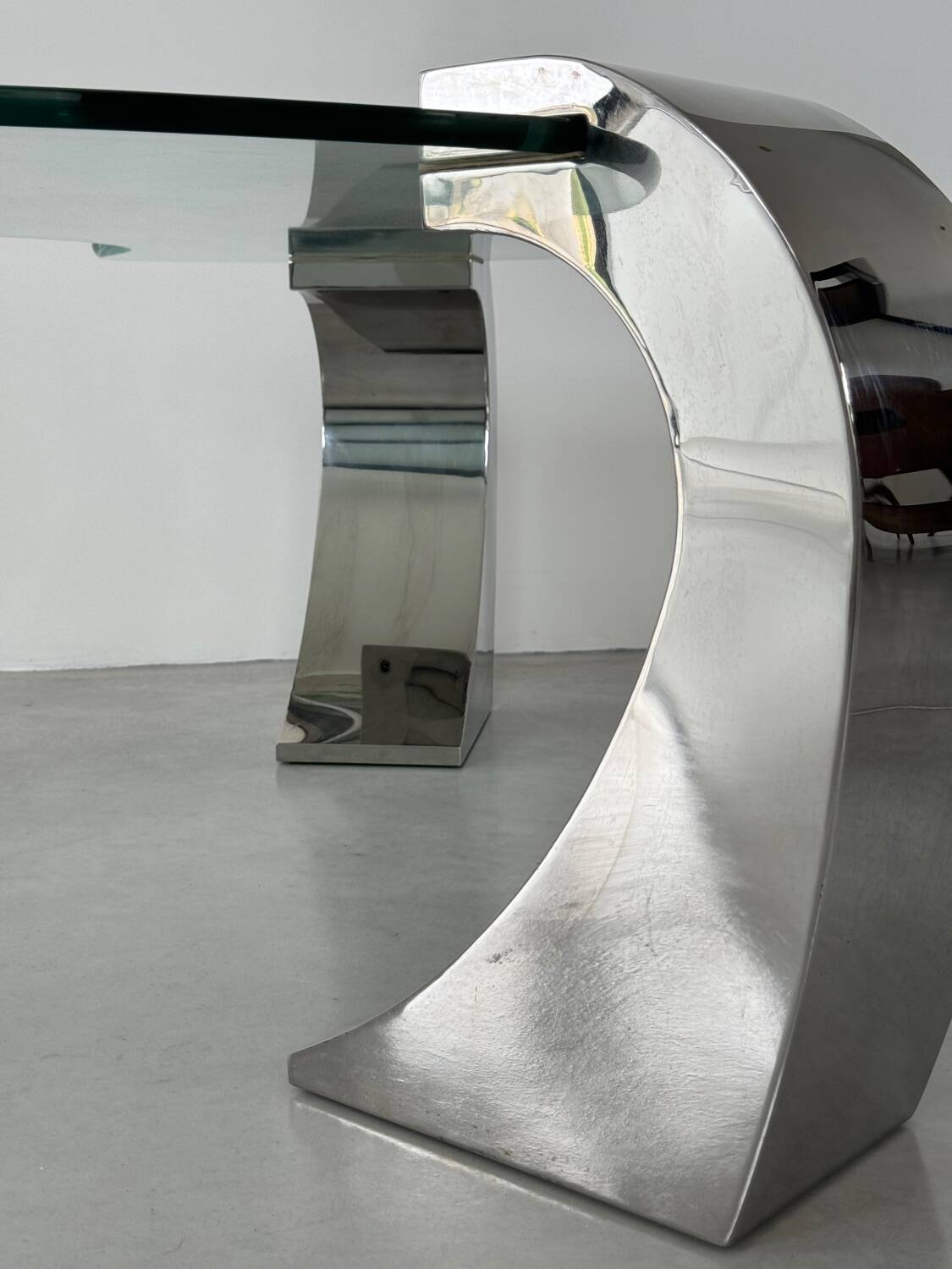 Superb postmodern Italian design coffee table from the 2000s