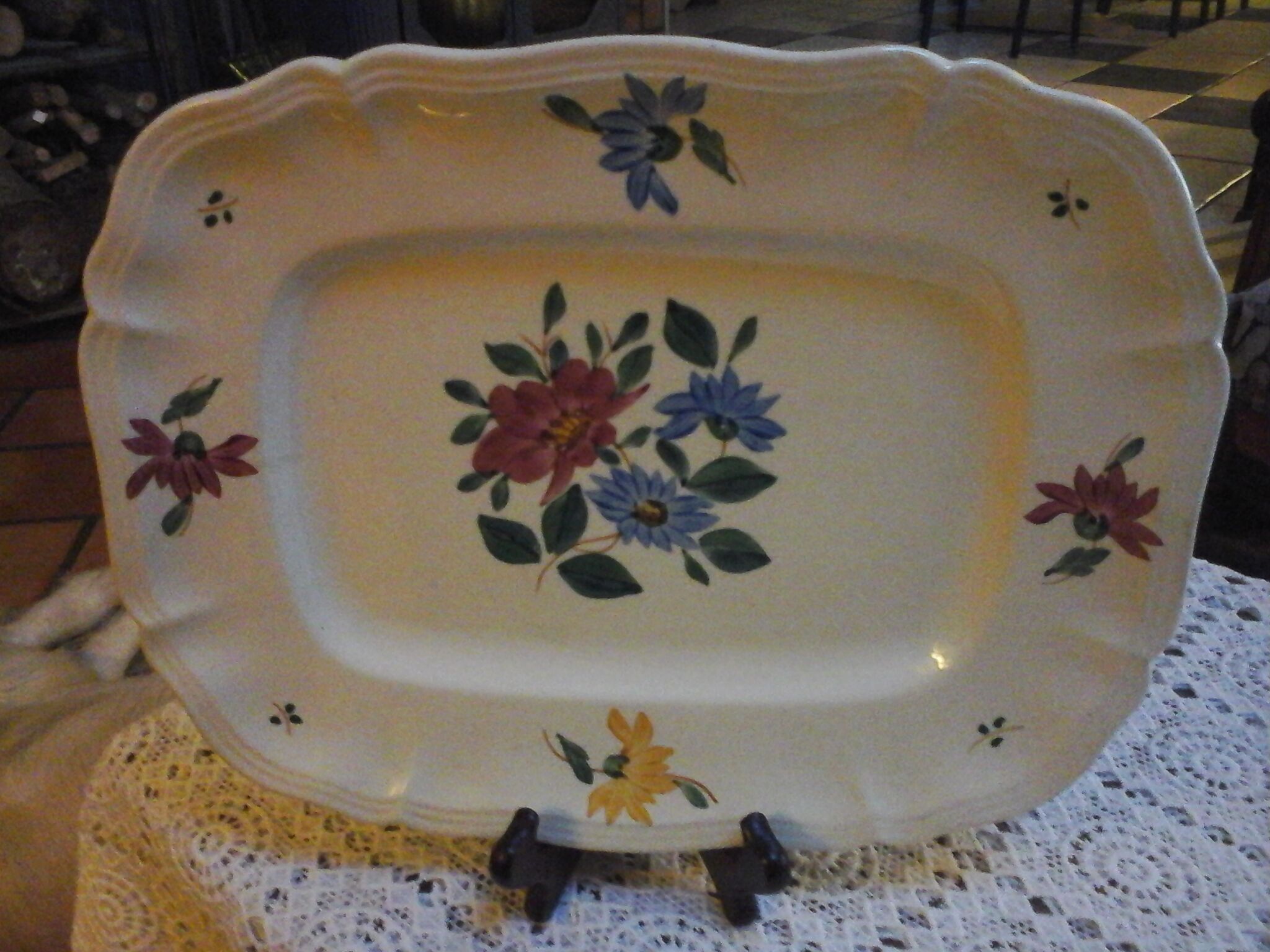 Rectangular dish Digoin