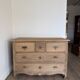 Solid oak chest of drawers - 5 drawers