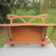 Art nouveau wall shelf