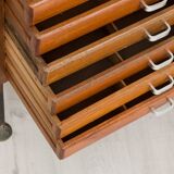 Industrial cabinet with drawers / haberdashery counters, 1960s