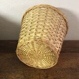 Paper wicker basket