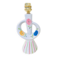 Small floral ceramic lamp – 1950s
