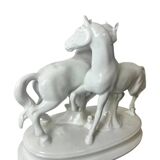 Vintage porcelain horse statue: gerold bavaria