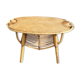 Table en rotin