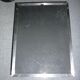 Miroir rectangulaire moderne cadre en acier brossé