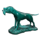 Sculpture Hunting Dog for Duck - Art Deco - J. MIGNOT - Saint-Clément