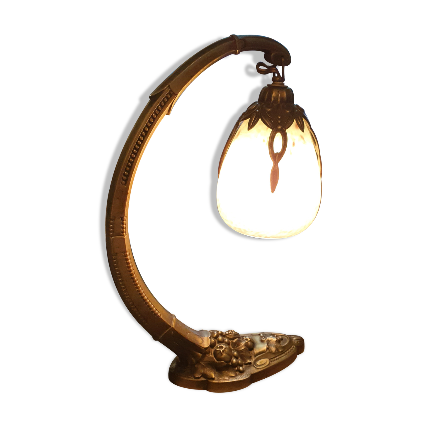 Bronze lamp C.Ranc