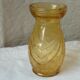 Vase a jacinthe en verre moule epoque art déco