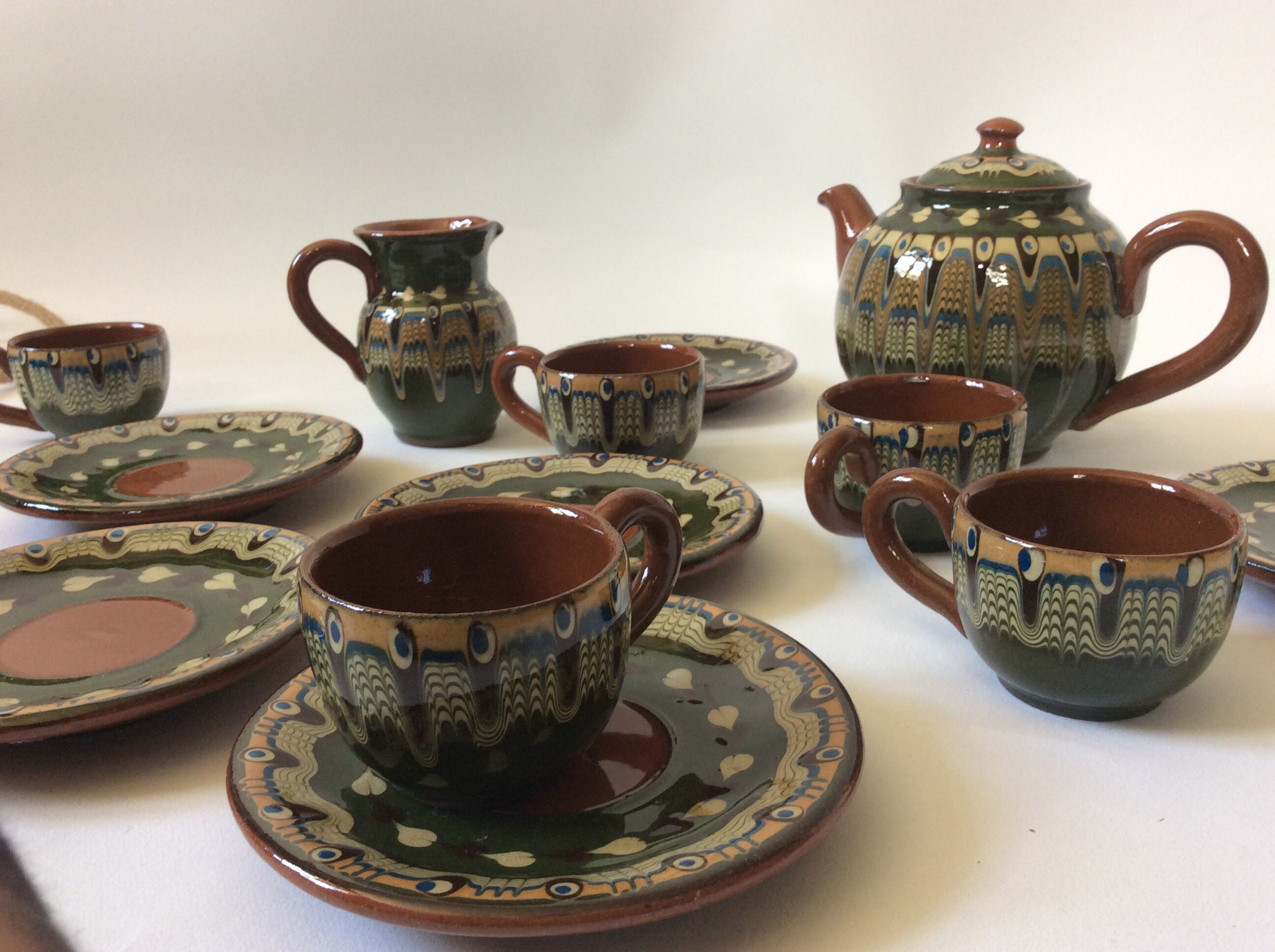 Vintage bulgaria coffee service