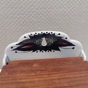 Aluminia Tenera salt cellar for Royal Copenhagen Denmark, 1950s-60s.