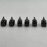 Set of 6 vintage napkin rings