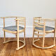 4 vintage Danish Bauhaus armchairs