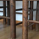 3 mulched chairs Georges Robert
