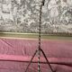 Vintage twisted iron pot holder