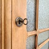 Parisian Art Deco wardrobe Parisian furniture in raw wood