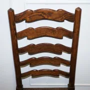 Antique Rush Seat Dining Chairs, England, 1910s, Set of 6